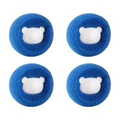 Набір губок для прання, 5 шт. · М'ячики - спонжі для збору вовни та волосся при пранні в пральній машині