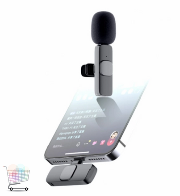 Беспроводной микрофон – петличка К8 для iPhone Lightning · Петличный микрофон для блогеров