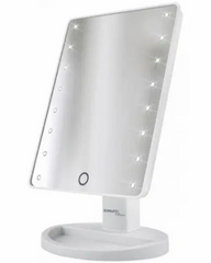 Настольное косметическое зеркало с LED подсветкой Smart Touch Mirror для макияжа