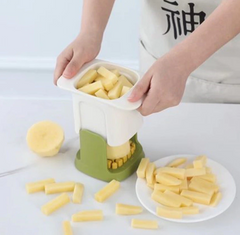 Багатофункціональна овочерізка – чоппер подрібнювач для нарізування картоплі фрі та овочів соломкою