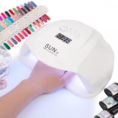 Універсальна манікюрна UV/LED лампа для сушки гель-лаку, шелаку, біогеля ∙ Сушарка для нігтів SUN-X Beauty nail 54W