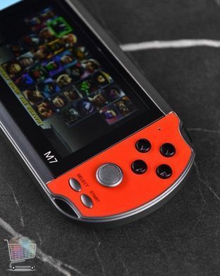 Портативная игровая приставка M7 4,3" IPS с классическими играми ∙ Игровая приставка M7 Retro 4,3" IPS