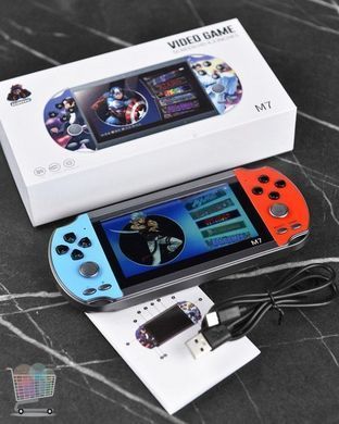 Портативная игровая приставка M7 4,3" IPS с классическими играми ∙ Игровая приставка M7 Retro 4,3" IPS