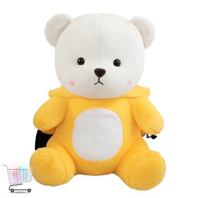 Плюшевий Ведмедик Пікачу в костюмі з вушками та капюшоном · Дитяча м'яка іграшка Ведмедик Pikachu, 60 см