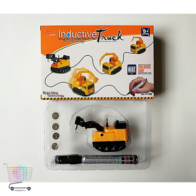 Индуктивная машинка Inductive Truck ∙ Детская игрушка индуктивный автомобиль