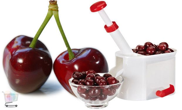 Прибор для удаления косточек вишни, черешни, оливок Helfer Hoff Cherry and olive corer