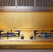 Самоклеящаяся защитная фольга 'Золото' 300 х 60 см ∙ Фольга - самоклейка пленка для кухонных и других поверхностей