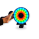 Кільцева RGB LED лампа MJ-451 45 см зі , пультом і 3 тримачами для телефона &bull; Світлодіодна лампа MJ-451 для блогера, TikTok, Reels, макіяжу та відеозйомки