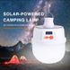 Аккумуляторная аварийная лампа Solar Emergency Charging Lamp 2022 с солнечной батареей · Кемпинговый USB светильник с крючком и влагозащитой IP65