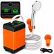 Компактный переносной душ с USB зарядкой Outdoor Shower 1402 ∙ Полевой душ с аккумулятором 7800 mAh для кемпинга