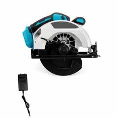 Дисковая пила DOMOTEC 7&Prime; 96V аккумуляторная &bull; Циркулярная пила DOMOTEC 7&Prime; 96V 800 Вт с диском 185 мм, 10800 об/мин и 2 аккумуляторами