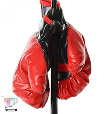 Детский боксерский набор Груша на стойке + Перчатки ∙ Спортивный комплект юного боксера