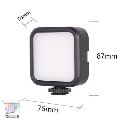 Лампа светодиодная WL-R1 LED RGB с креплением для телефона 3000-7000K Студийный свет