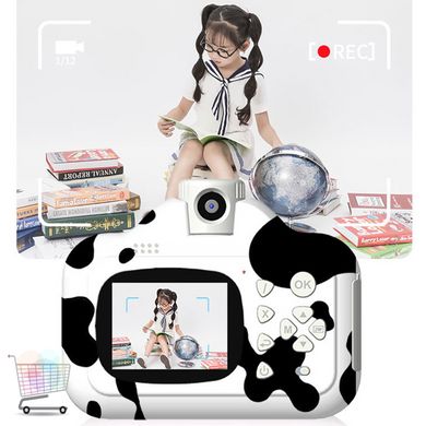 Детский фотоаппарат с мгновенной печатью фотографий Wi Fi Print Camera Фотокамера с встроенным принтером для моментальных снимков