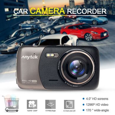 Автомобильный видеорегистратор Anytek B50 (1080p, широкий угол, G-сенсор) PR5