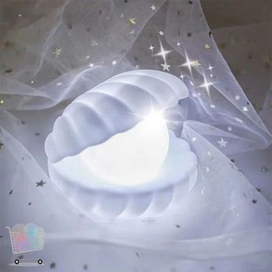 Светильник &ndash; ночник Ракушка с жемчужиной Perl Light &middot; LED светильник прикроватный настольный с USB зарядкой