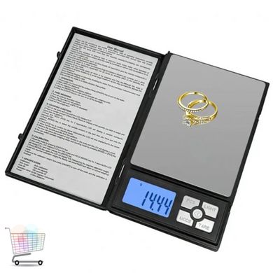 Ювелірні кишенькові ваги Notebook Series ACS 1108 - точність зважування від 0.01 грама, вага до 500 грамів