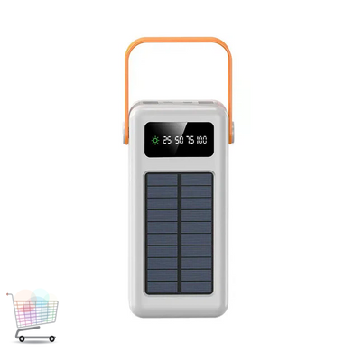 Сонячний повербанк YM-638 CX 100000 mAh з 4 USB і ліхтарем &bull; Зовнішній акумулятор Power Bank YM-638 CX для телефону із сонячною панеллю