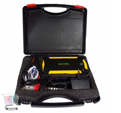 Пускозарядное устройство для автомобиля Jump Starter JS19D с аварийными функциями ∙ Автостартер Jump Starter JS19D 12 В с дисплеем и USB-зарядкой