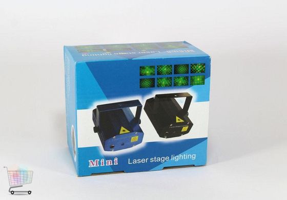 Лазерный прожектор для создания световых эффектов, диско LASER K4 4in1 CG07 PR4