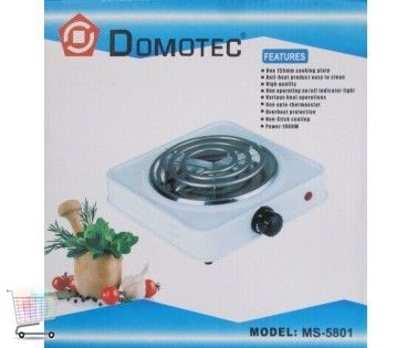 Электроплита Domotec MS-5801 | электрическая плита настольнаяCG12 PR3