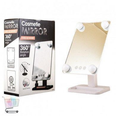 Сенсорне LED дзеркало Mirror 360 Rotation Angel / Дзеркало для макіяжу