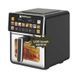 Мультипечь Hoffmans HM-796 8 л &bull; Электрический аэрогриль-аэрофритюрница 2200 Вт с LCD-управлением и 12 автопрограммами