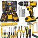 Шуруповерт с набором инструментов Electric Drill Set &bull; Беспроводной многофункциональный набор 24V 5Ah инструментов для дома и мастерской
