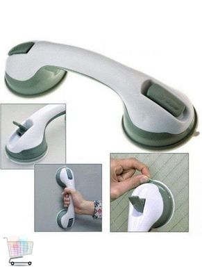 Портативна ручка Helping Handle з вакуумними присосками / Поручень для ванної кімнати