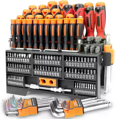 Инструменты VEN-1675 146 в 1 &bull; Набор отверток VEN-1675 на 146 предметов с битами, Torx/Hex ключами и стойкой
