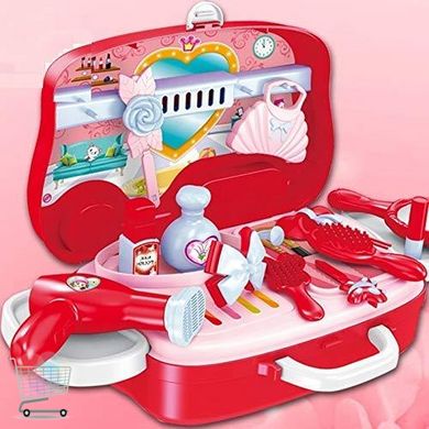 Детский игровой набор Юный стилист Happy Dresser для девочек в кейсе на колесиках
