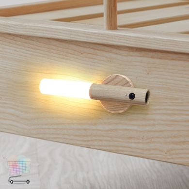 Підвісний нічник – світильник Wood Light із датчиком руху