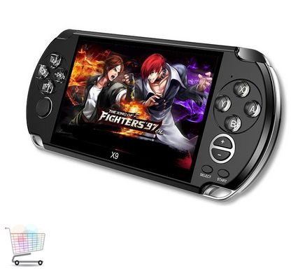Ігрова PSP приставка X9 Портативна ігрова консоль з ТВ-виходом, 8ГБ
