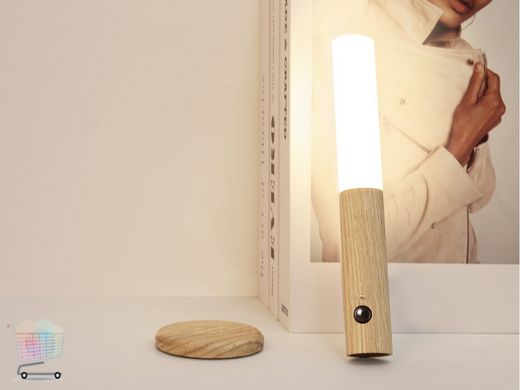 Підвісний нічник – світильник Wood Light із датчиком руху