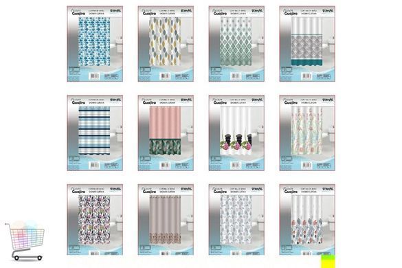 Шторка для ванной Shower curtain 180х180 см Занавеска &ndash; штора в душевую