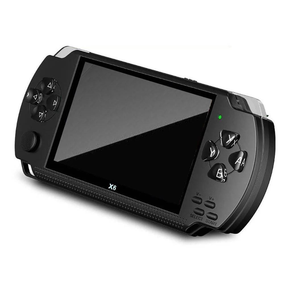 Портативная игровая консоль. Sony PSP x6. Портативная приставка x6. Портативная консоль ПСП. Игровая приставка PSP x6.