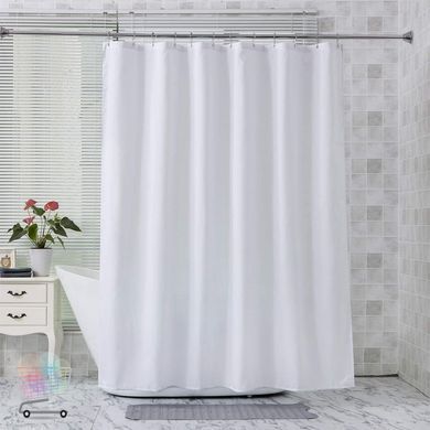 Шторка та килимок для ванної Shower curtain 2 в 1 Комплект завіска-штора (180*180см) + килимок (40*60см)