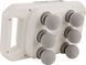 Перкуссионный массажер JBY-328 на 6 головок для спины и тела &bull; Аккумуляторный массажер Fascial Gun JBY-328 с 20 скоростями и 9 режимами