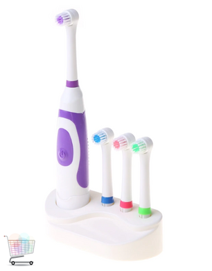 Електрична зубна щітка Electric ToothBrush 4 в 1 зі знімними насадками