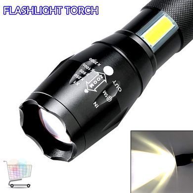 Компактный ручной фонарь BAILONG BL-29-T6 для дома и туризма ∙ LED фонарь с USB-зарядкой BL-29-T6