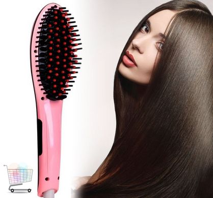 Електрична щітка - випрямляч волосся FAST HAIR STRAIGHTENER HQT-906 з функцією іонізації