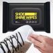 Швидке очищення та блиск для взуття &bull; Серветки Shoe Shine Wipes 80 шт &bull; Догляд та чистка взуття за допомогою вологих серветок