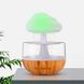 Капельный увлажнитель воздуха с эффектом дождя Rainy Mushroom · Аромадиффузор с ночником – светильником с подсветкой на 7 цветов