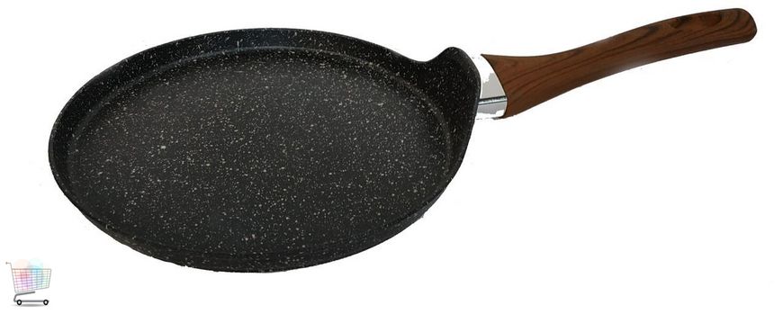 Сковорода блинная с антипригарным мраморным покрытием Benson BN-528 24 см