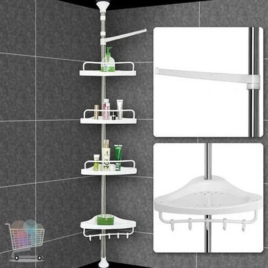 Полочка для ванной комнаты / Угловая / Раздвижная Multi Corner Shelf GY-188