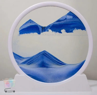 3D картина Пісочний годинник – антистрес · Рухливий пісок «Піщаний пейзаж»