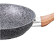 Сковорода Benson BN-534 (24 см) антипригарное гранитное покрытие, SOFT TOUCH