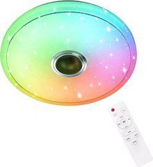 Светодиодный светильник RGB Lamp 38 см ∙ RGB-люстра с Bluetooth-колонкой 60W