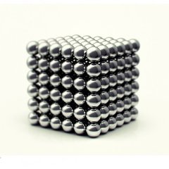 Головоломка NeoCube (Неокуб) 216 шариков, 3мм, Никель PR3
