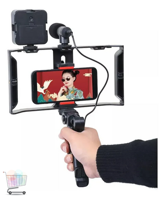 Стартовый комплект блогера для съемки Video Making Kit AY49X &bull; Комплект для съемки видео AY49X для смартфона